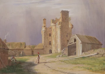 Tillycairn Castle, 1840s